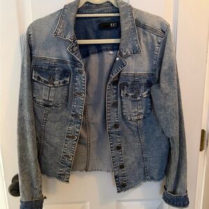Kut from the Kloth Light Blue Denim Jacket - Women's